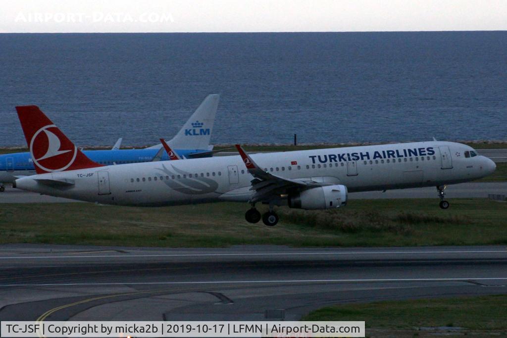 TC-JSF, 2013 Airbus A321-231 C/N 5465, Landing
