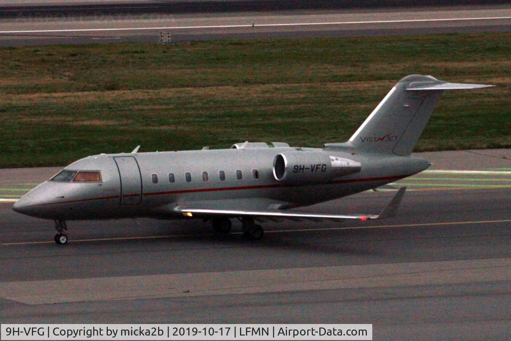 9H-VFG, 2014 Bombardier Challenger 605 (CL-600-2B16) C/N 5978, Taxiing