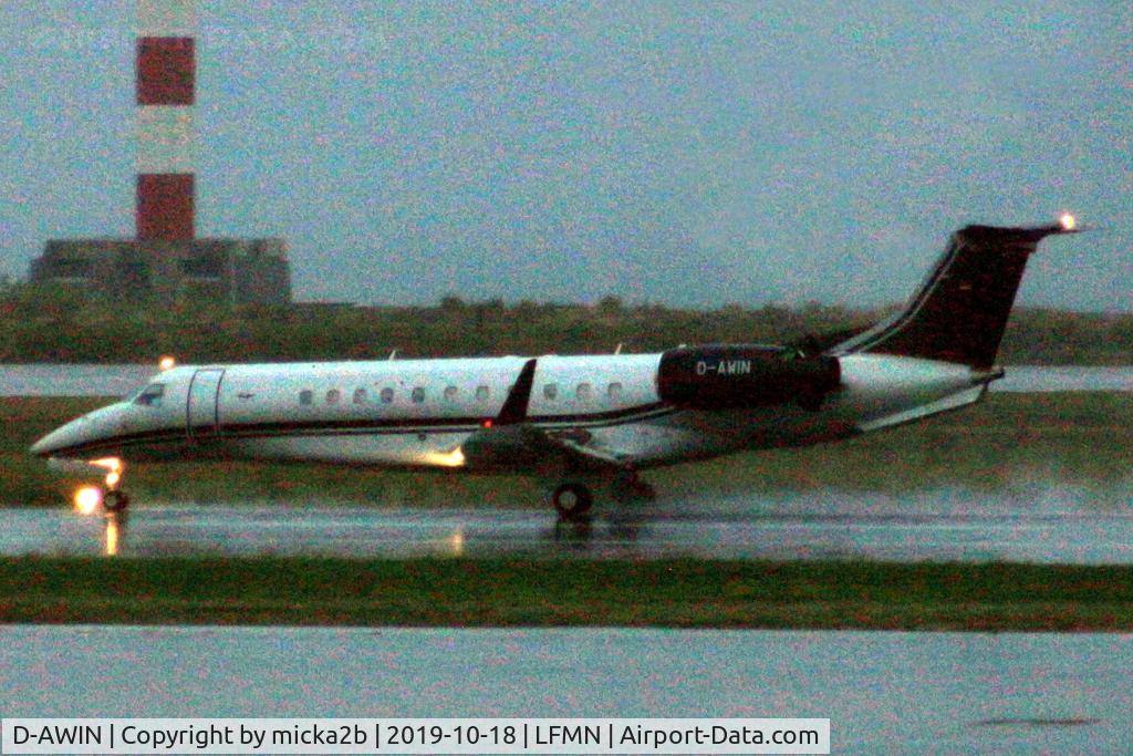 D-AWIN, 2018 Embraer EMB-135BJ Legacy 650 C/N 14501231, Landing