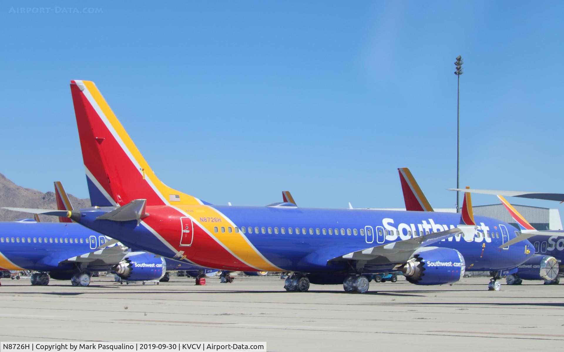 N8726H, 2018 Boeing 737-8 MAX C/N 42573, Boeing 737-8 MAX