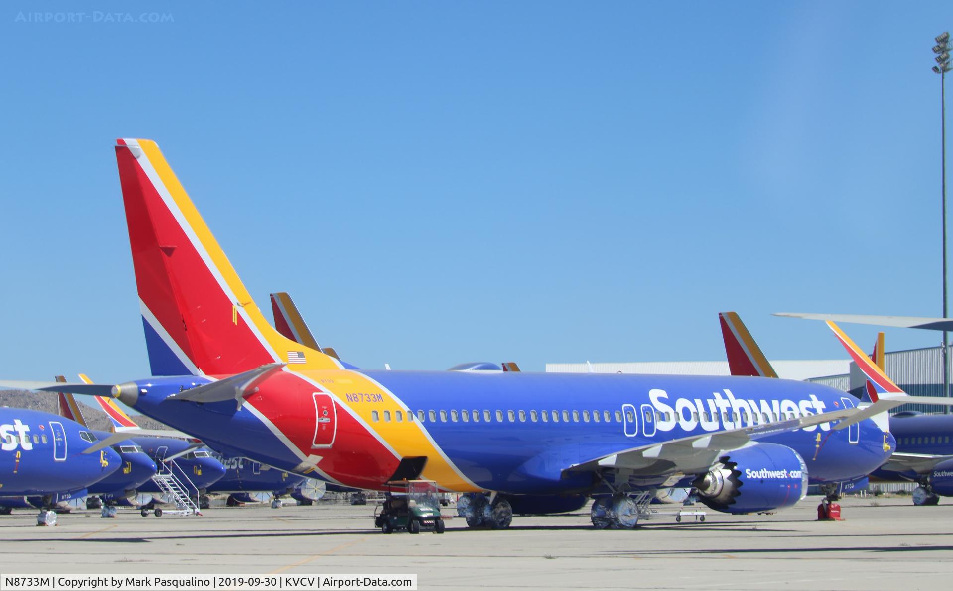 N8733M, 2019 Boeing 737-8 MAX C/N 60710, Boeing 737-8 MAX