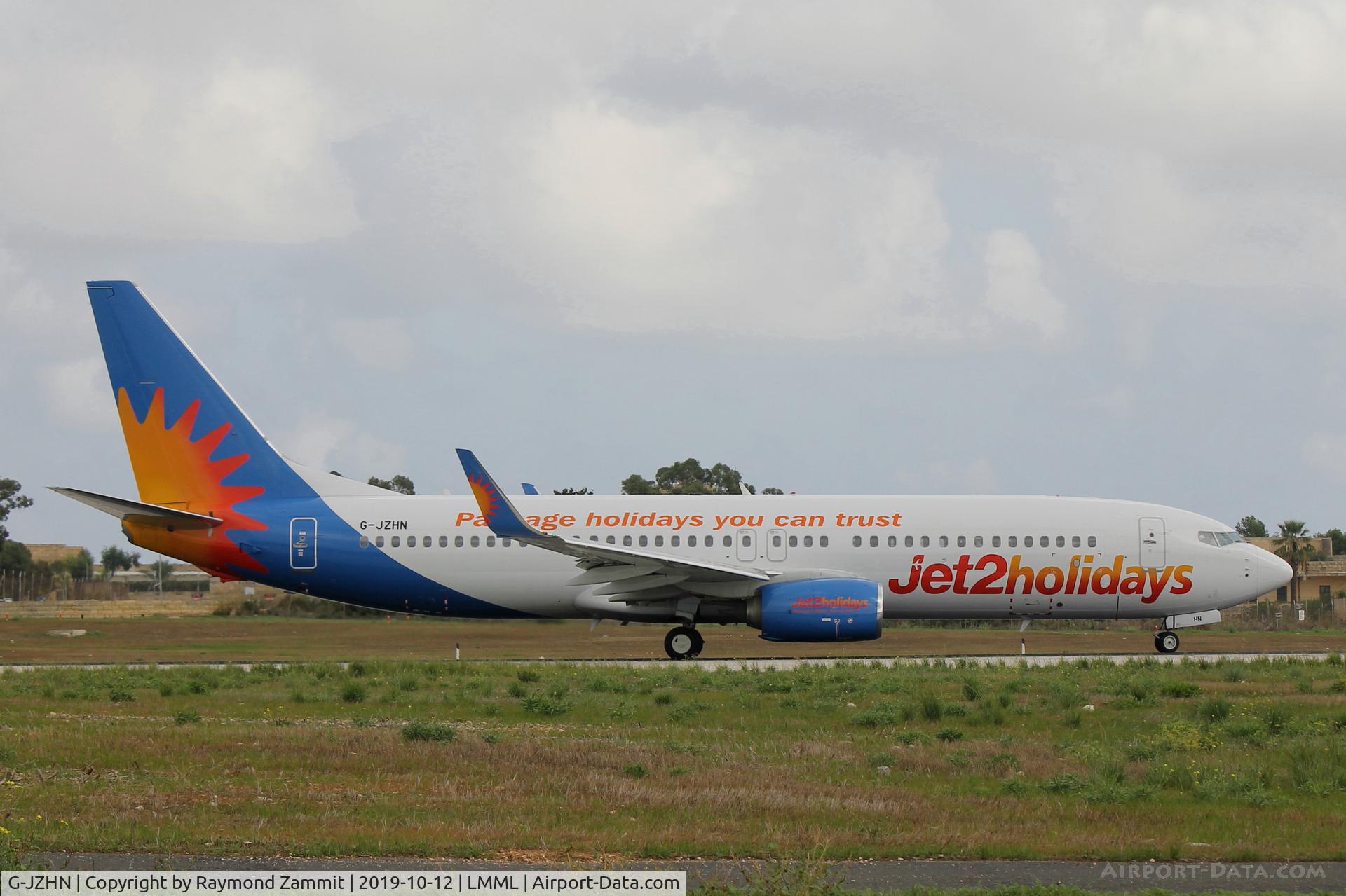 G-JZHN, 2016 Boeing 737-8MG C/N 63146, B737-800 G-JZHN Jet2Com