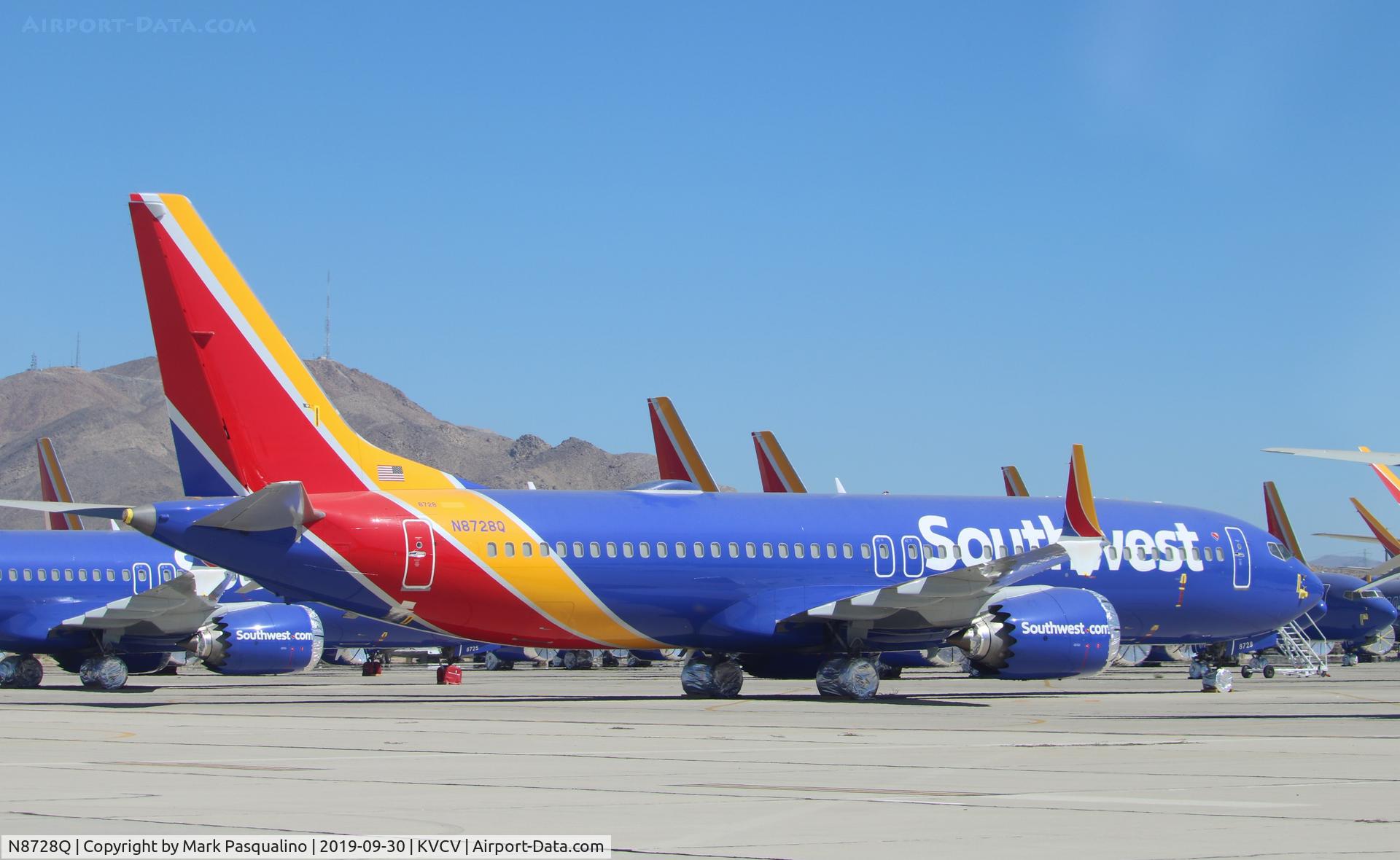 N8728Q, 2018 Boeing 737-8 MAX C/N 42577, Boeing 737-8 MAX