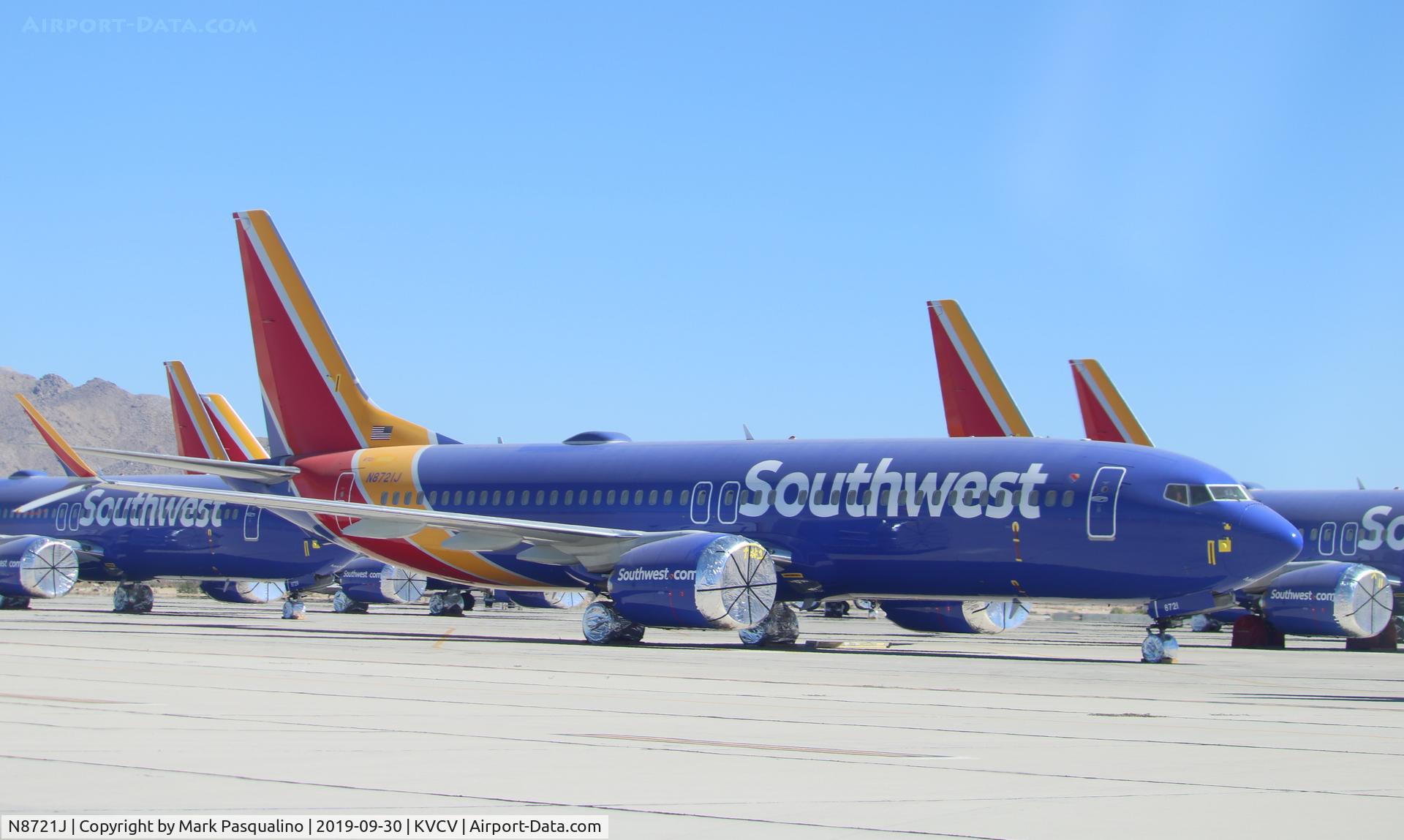 N8721J, 2018 Boeing 737-8 MAX C/N 42548, Boeing 737-8 MAX