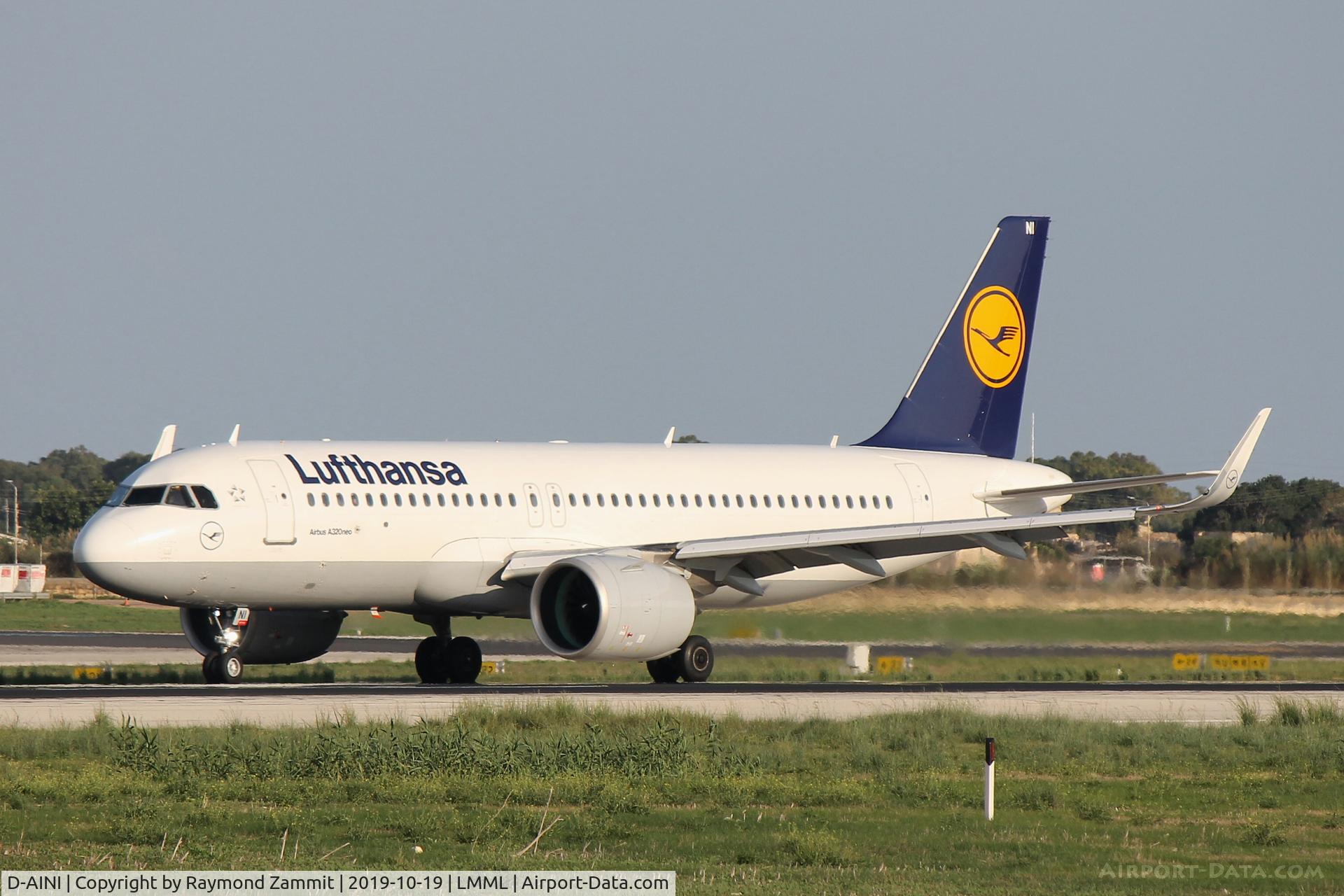 D-AINI, 2017 Airbus A320-271NEO C/N 7710, A320Neo D-AINI Lufthansa