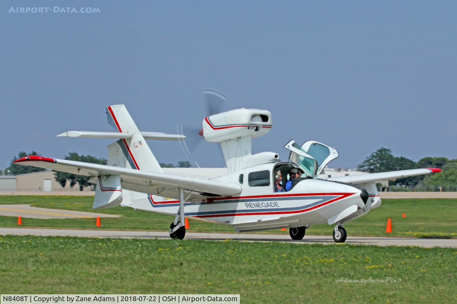 N8408T, Aerofab Inc Lake LA-250 C/N 62, 2018 EAA AirVenture - Oshkosh, WI