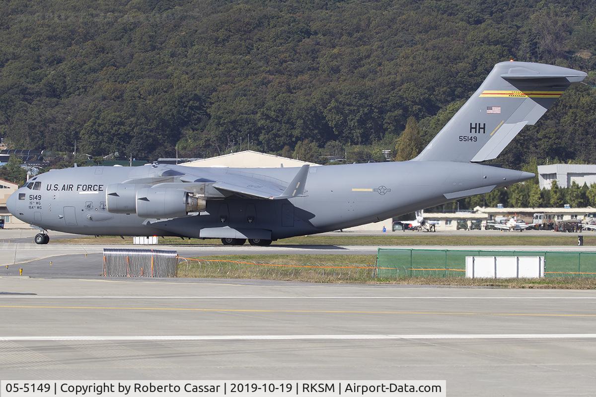 05-5149, 2005 Boeing C-17A Globemaster III C/N P-149, Seoul ADEX 2019