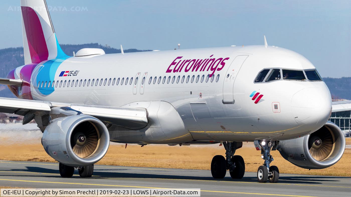 OE-IEU, 2016 Airbus A320-214 C/N 6953, OE-IEU @ Salzburg Airport