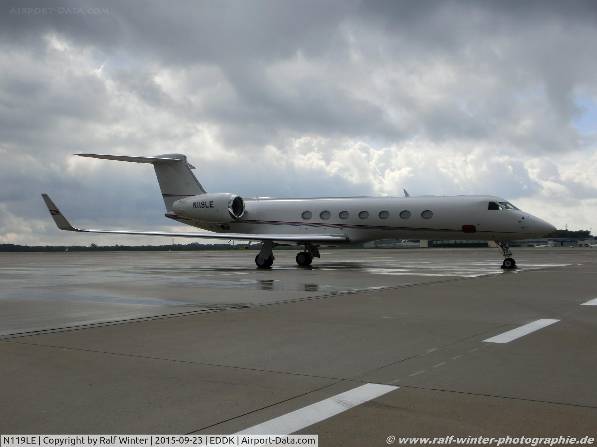 N119LE, 2011 Gulfstream Aerospace GV-SP (G550) C/N 5333, Gulfstream GV-SP G550 - Millrock Aviation Financial - 5333 - N119LE - 23.09.2015 - CGN