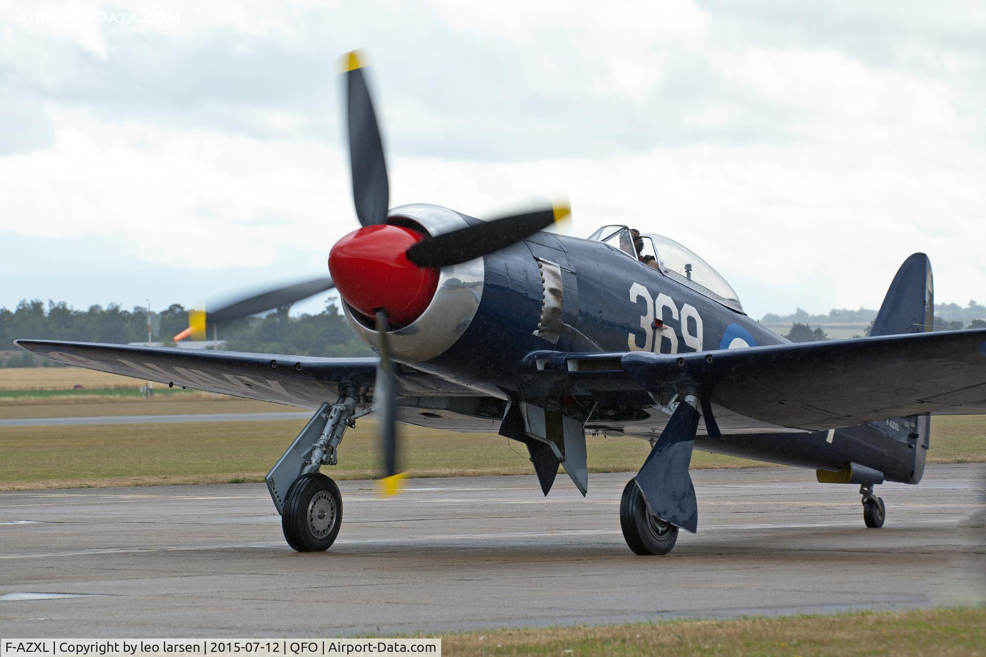 F-AZXL, 1948 Hawker Fury FB.10 C/N 37514/ISS20, Duxford 12.7.2015