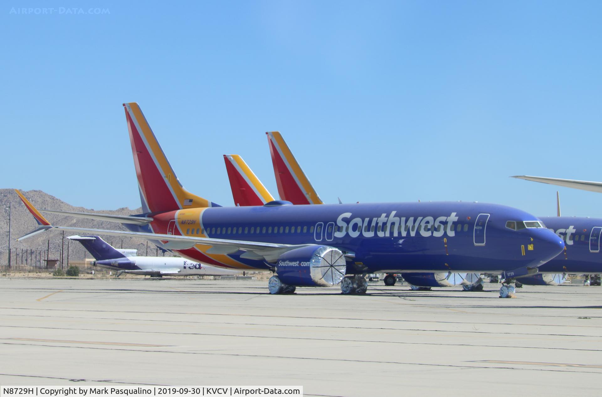 N8729H, 2018 Boeing 737-8 MAX C/N 37043, Boeing 737-8 MAX