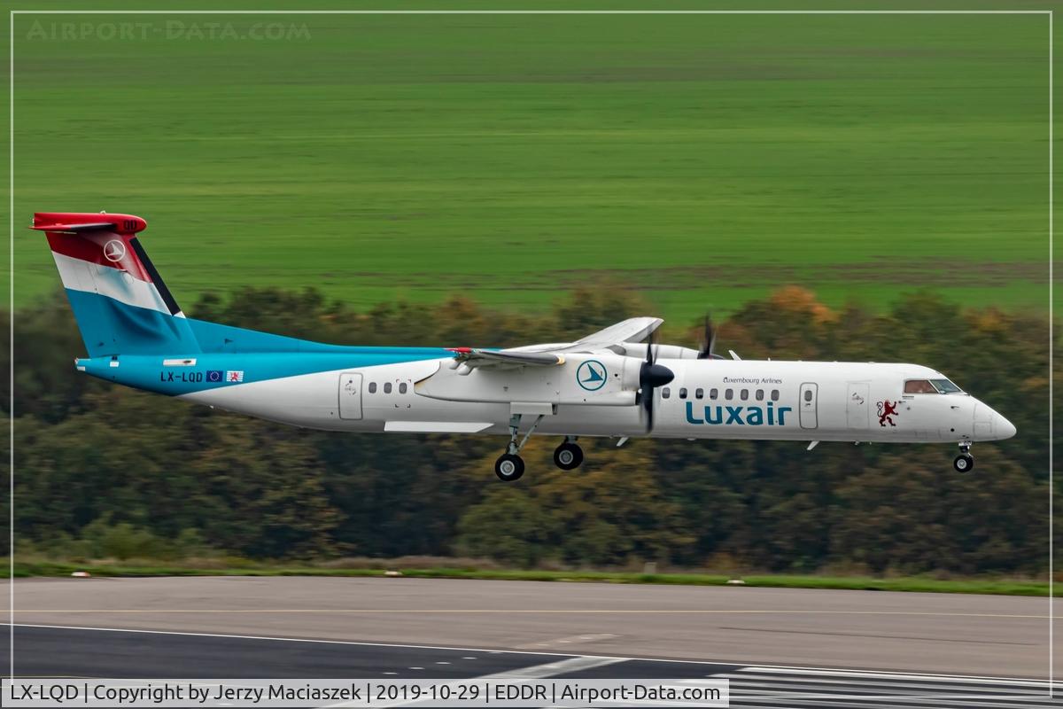 LX-LQD, 2016 De Havilland Canada DHC-8-402Q Dash 8 Dash 8 C/N 4525, De Havilland Canada DHC-8-402Q Dash 8