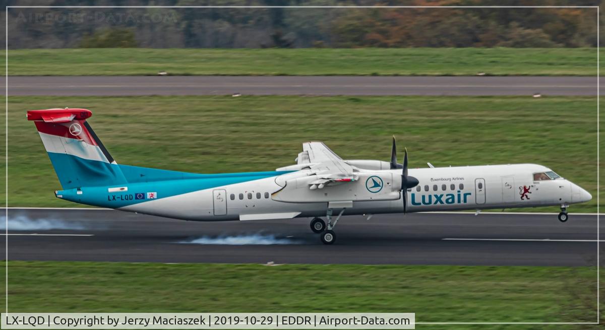 LX-LQD, 2016 De Havilland Canada DHC-8-402Q Dash 8 Dash 8 C/N 4525, De Havilland Canada DHC-8-402Q Dash 8