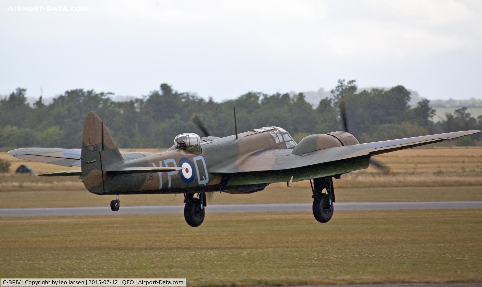 G-BPIV, 1943 Bristol 149 Bolingbroke Mk.IVT C/N 10201, Duxford 12.7.2015