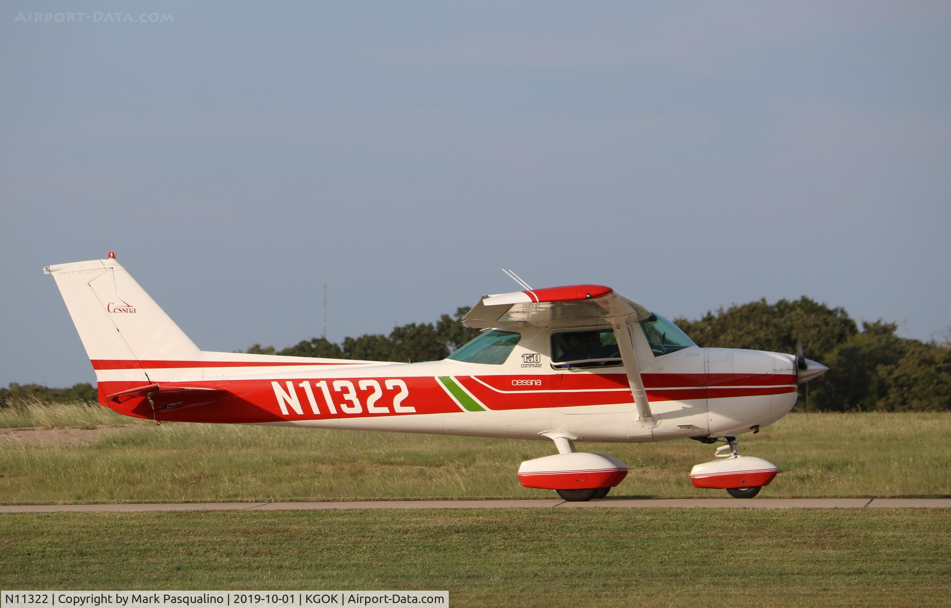 N11322, 1973 Cessna 150L C/N 15075328, Cessna 150L