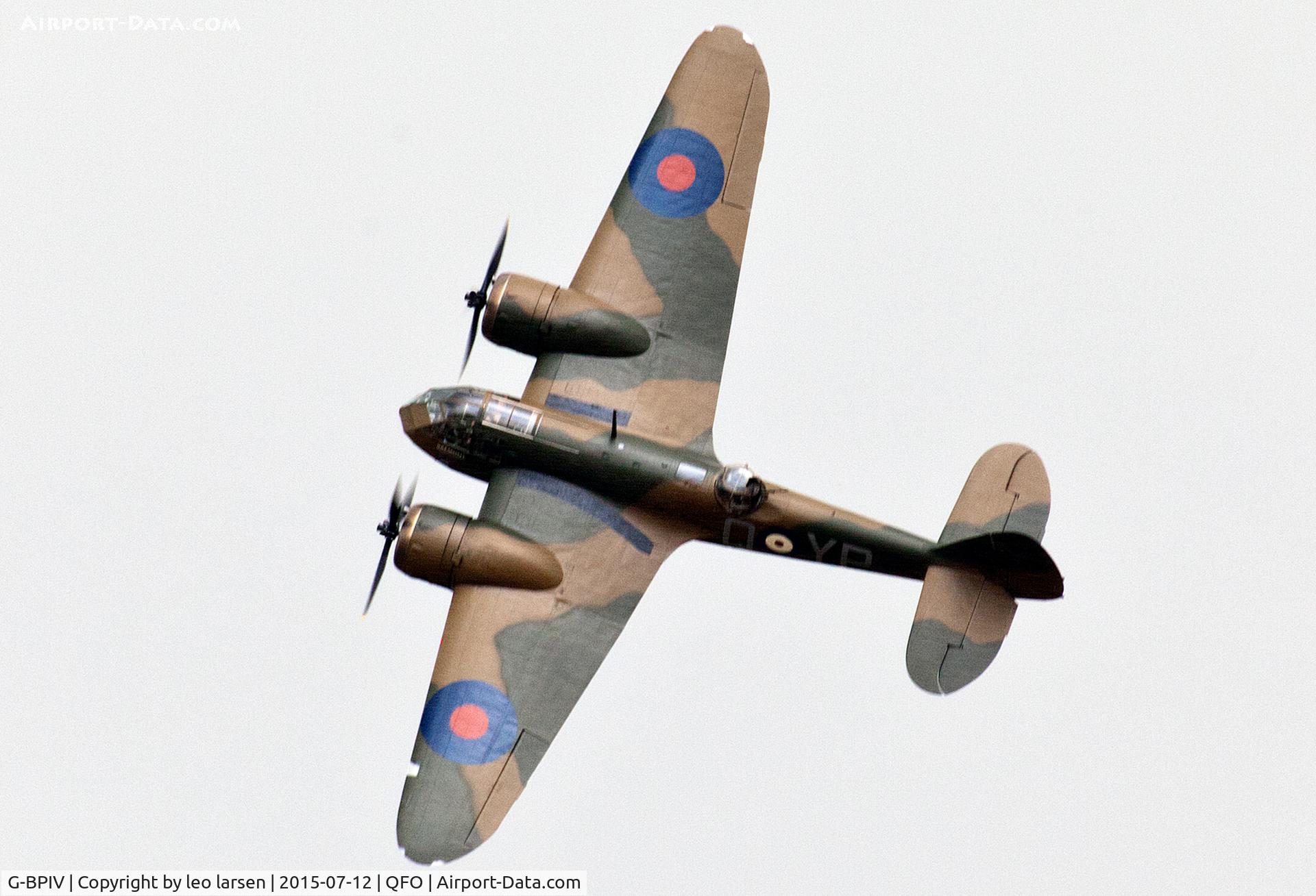 G-BPIV, 1943 Bristol 149 Bolingbroke Mk.IVT C/N 10201, Duxford 12.7.2015