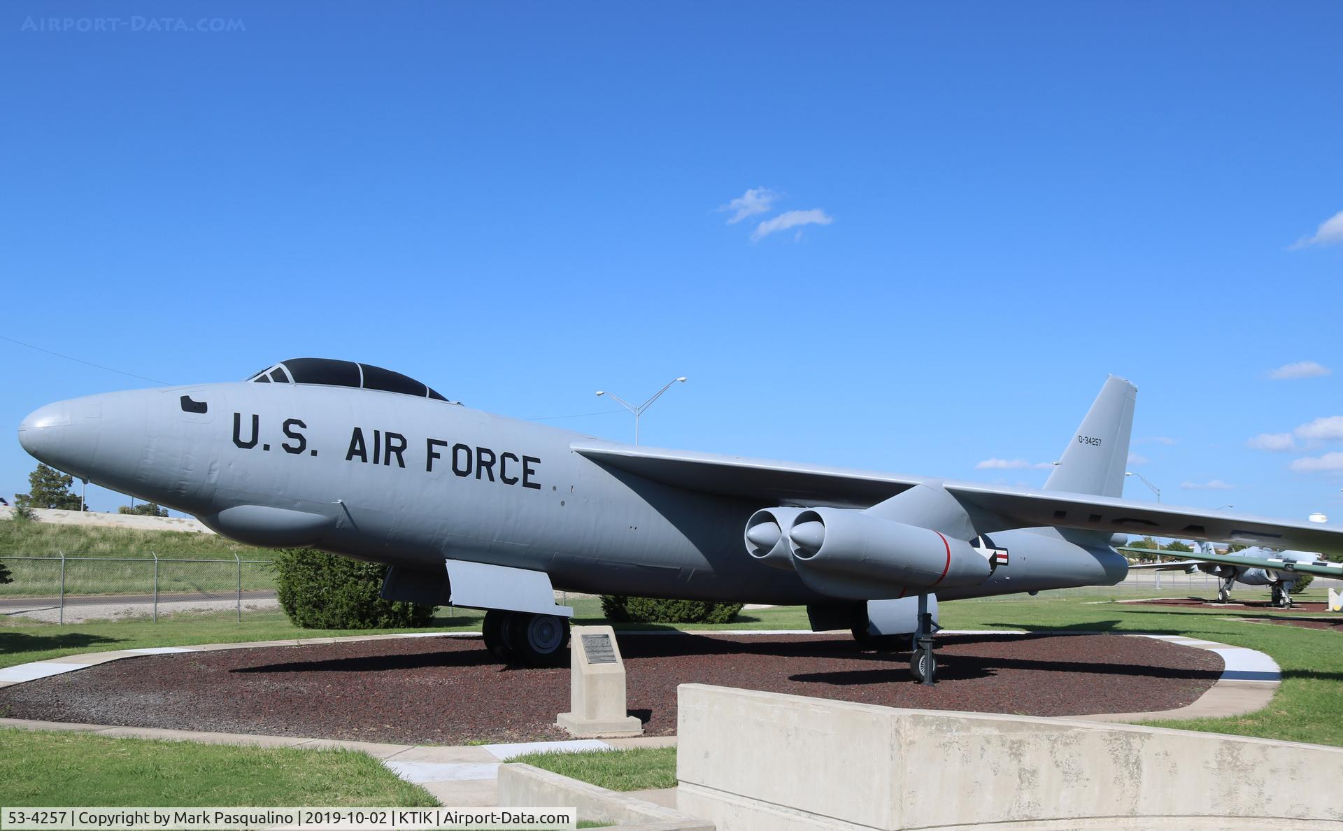 53-4257, 1953 Boeing RB-47E-45-BW Stratojet C/N 4501281, Boeing RB-47E-45-BW