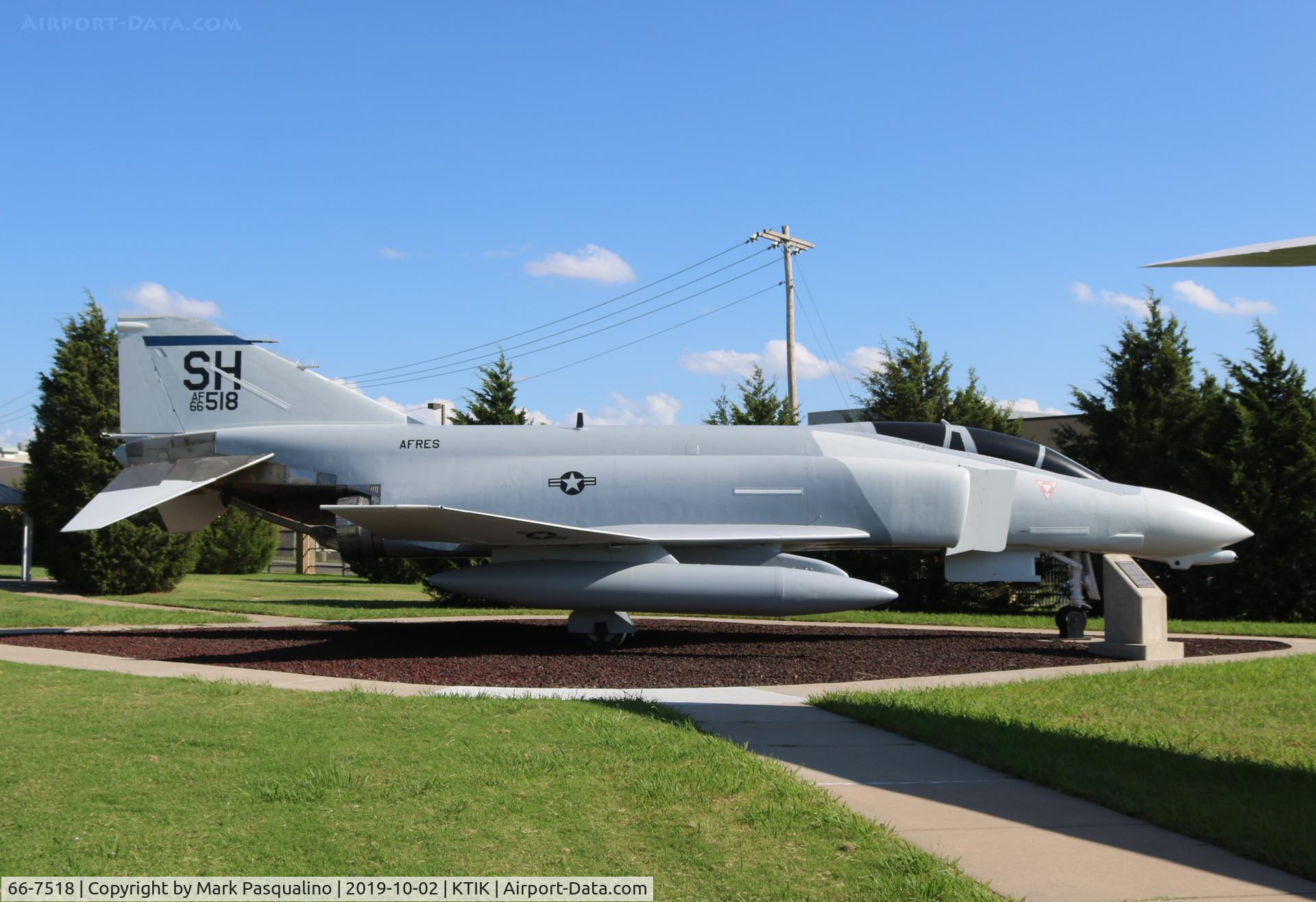 66-7518, 1966 McDonnell F-4D-30-MC Phantom II C/N 2040, McDonnell F-4D-30-MC