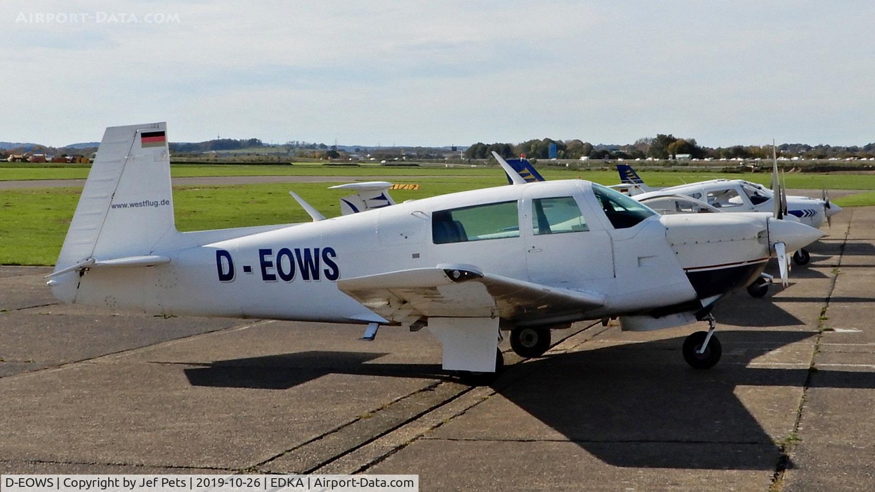 D-EOWS, Mooney M20J 201 MSE 201 C/N 24-1227, At Aachen.