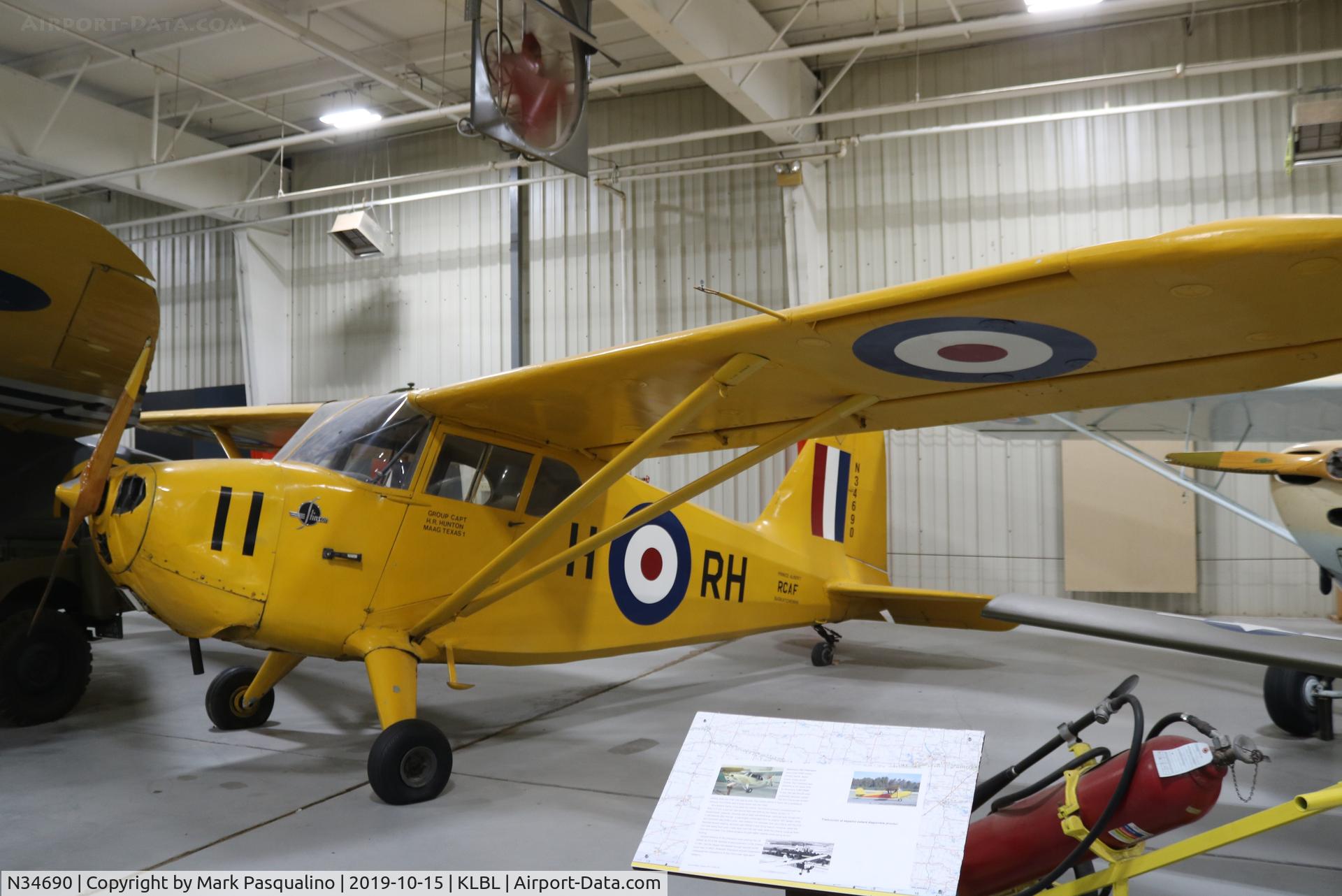 N34690, 1941 Stinson 10A C/N 7990, Stinson 10A