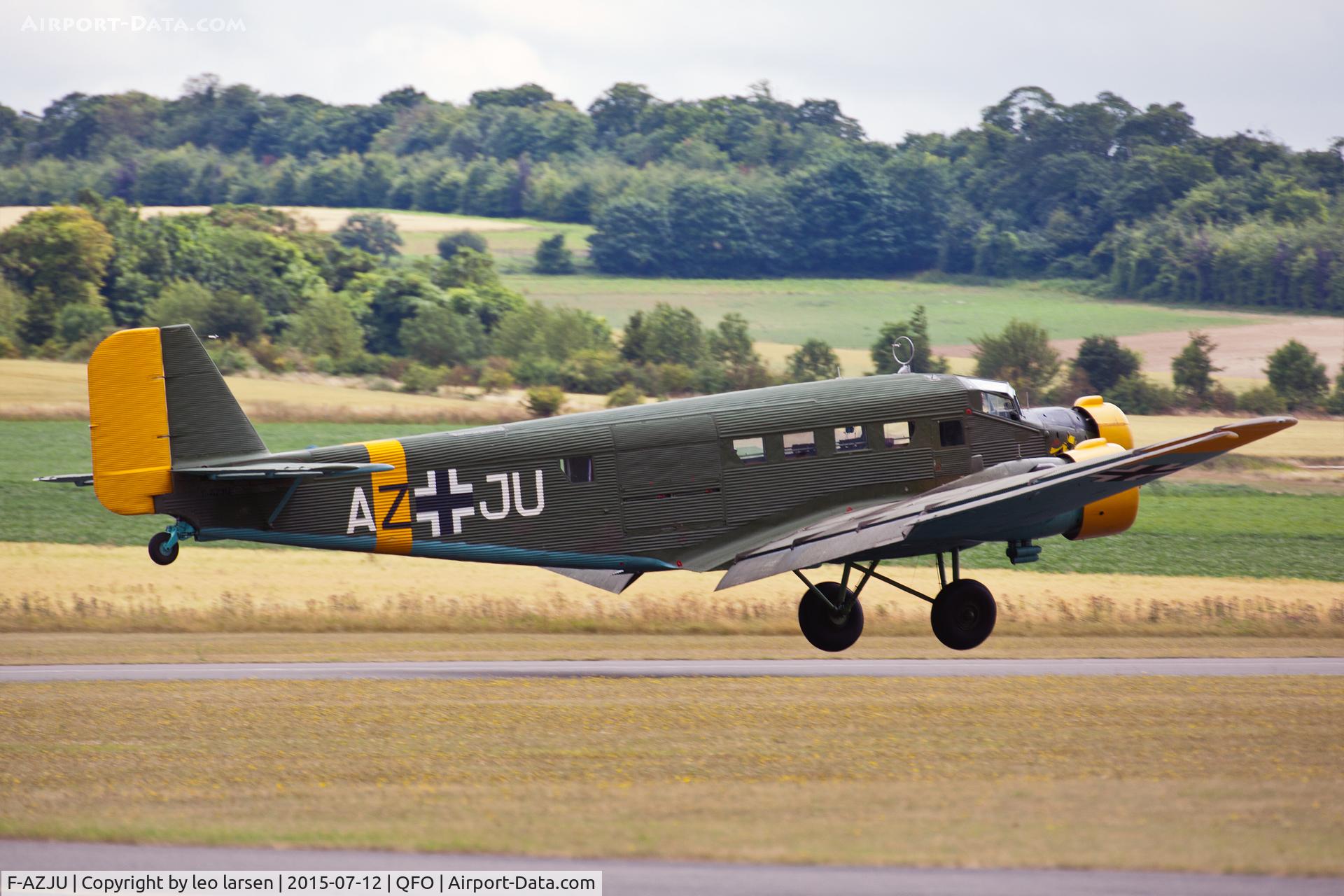 F-AZJU, 1952 Junkers (CASA) 352L (Ju-52) C/N 103, Duxford 12.7.2015
