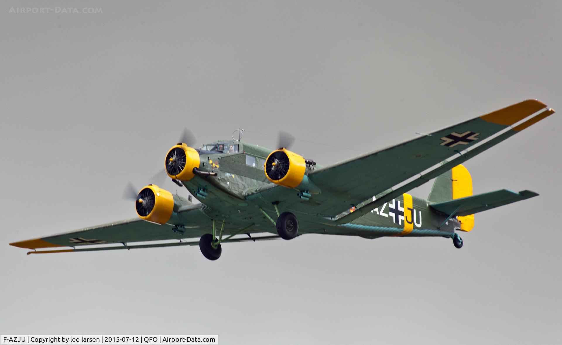 F-AZJU, 1952 Junkers (CASA) 352L (Ju-52) C/N 103, Duxford 12.7.2015