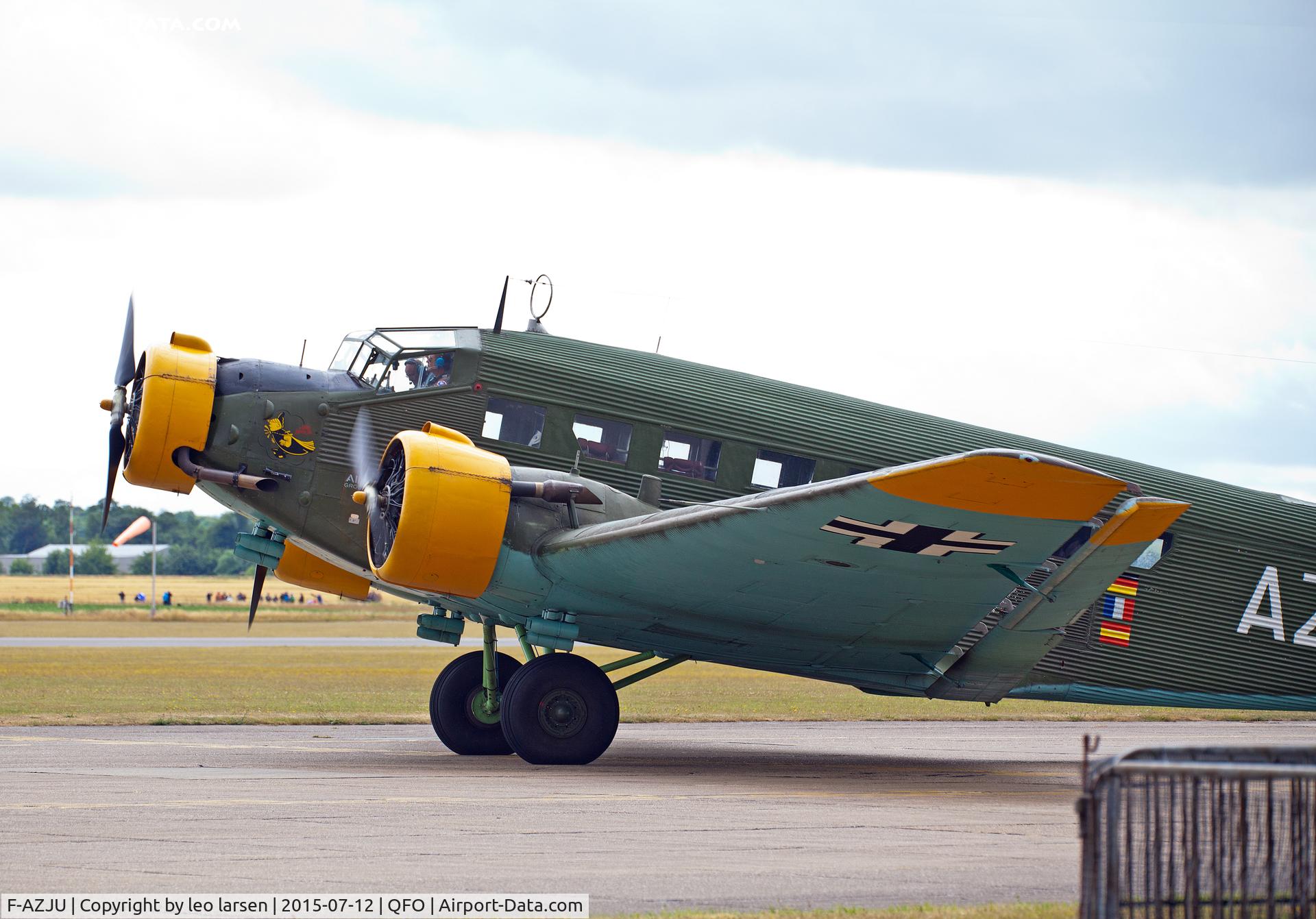 F-AZJU, 1952 Junkers (CASA) 352L (Ju-52) C/N 103, Duxford 12.7.2015