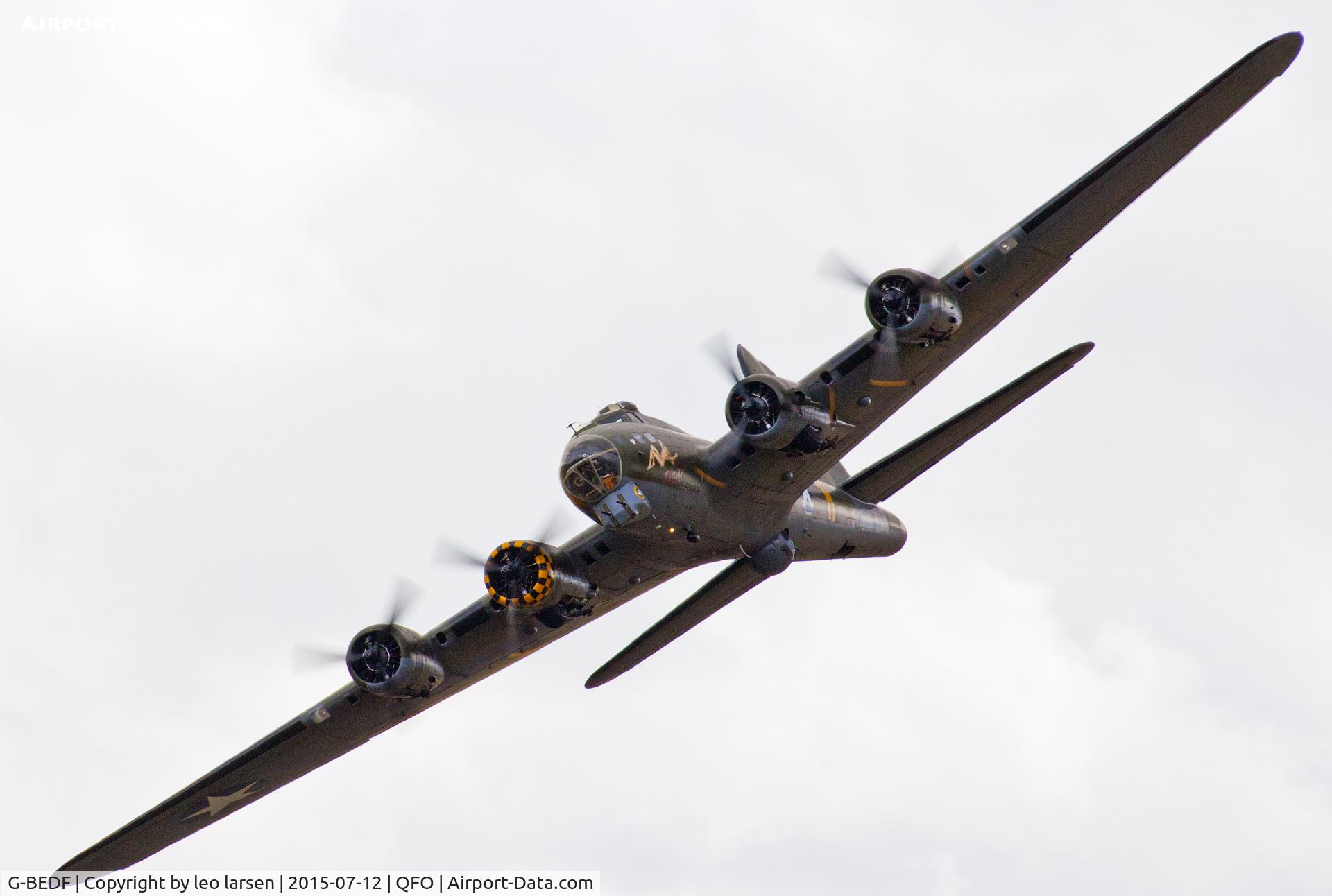 G-BEDF, 1944 Boeing B-17G Flying Fortress C/N 8693, Duxford 12.7.2015