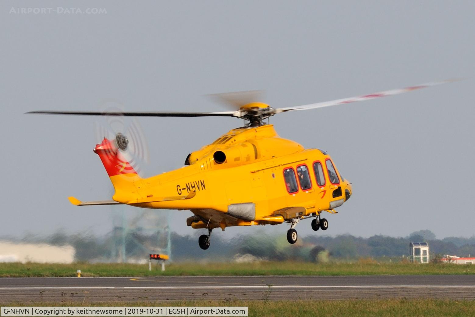 G-NHVN, 2015 AgustaWestland AW-139 C/N 31700, First flight as G-NHVN formerly OO-NSN.