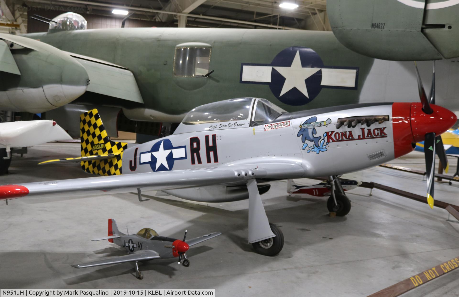 N951JH, 2000 Lakeland Flyers Inc 2/3 Scale P-51 Mustang C/N 68, 2/3 Scale P-51 Mustang