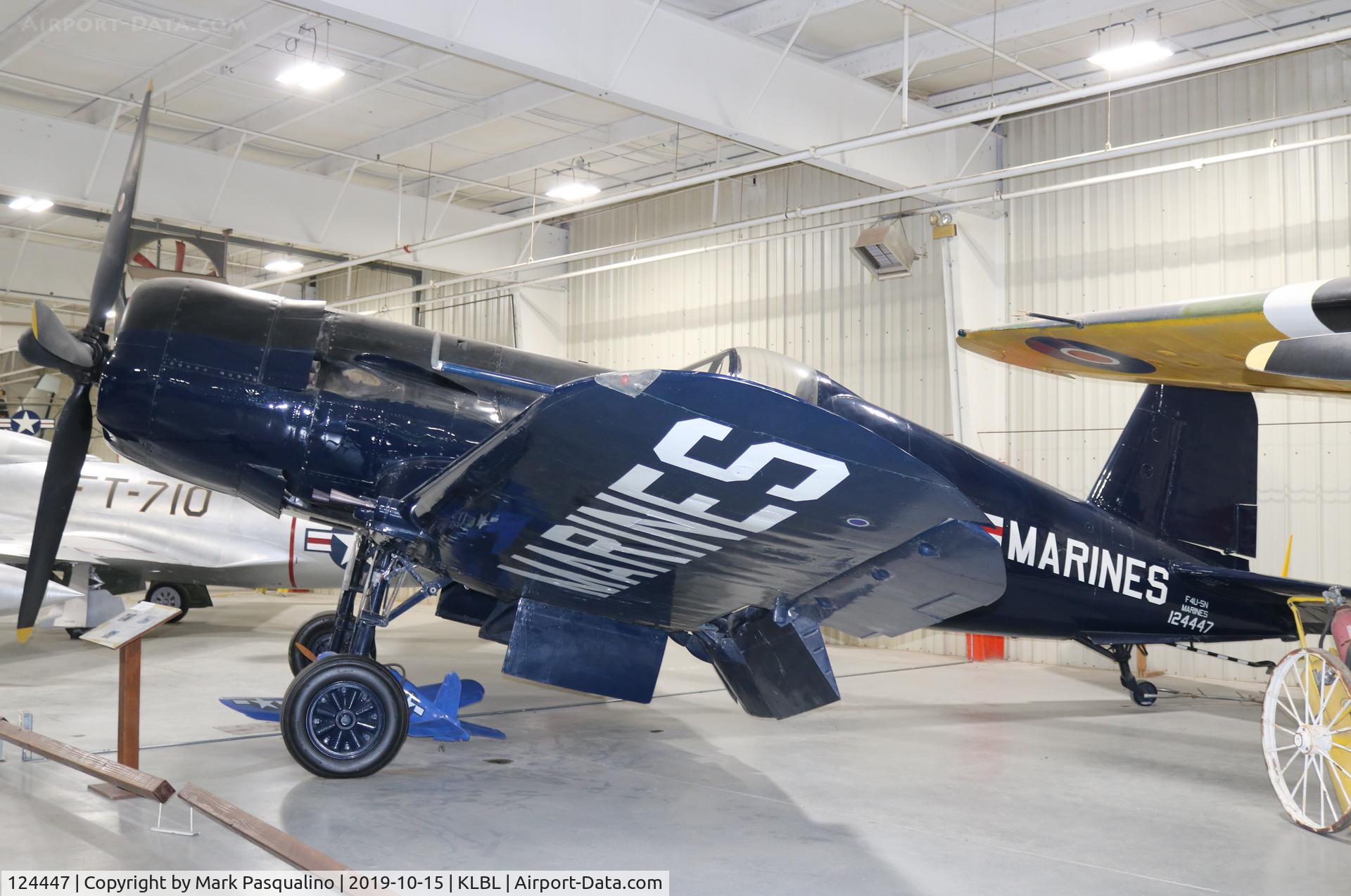 124447, 1948 Vought F4U-5 Corsair C/N Not found (Bu124447), Vought F4U-5