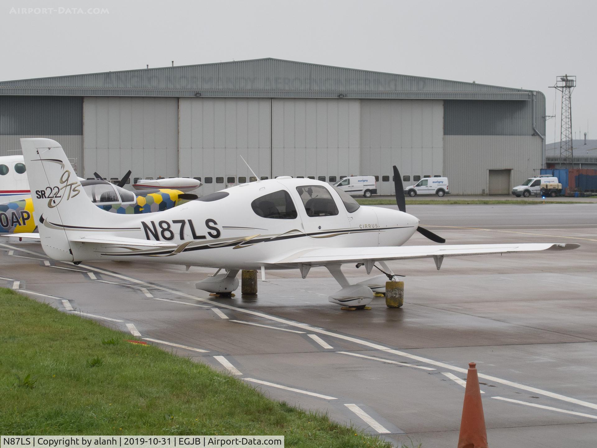 N87LS, 2006 Cirrus SR22 GTS C/N 1830, Parked at ASG, Guernsey