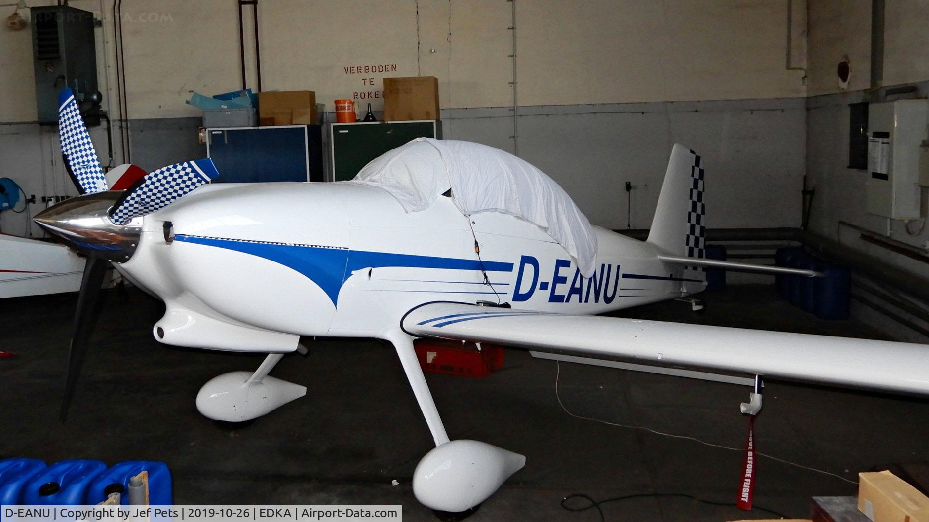 D-EANU, 2022 Vans RV-6 C/N 83187, At Aachen.