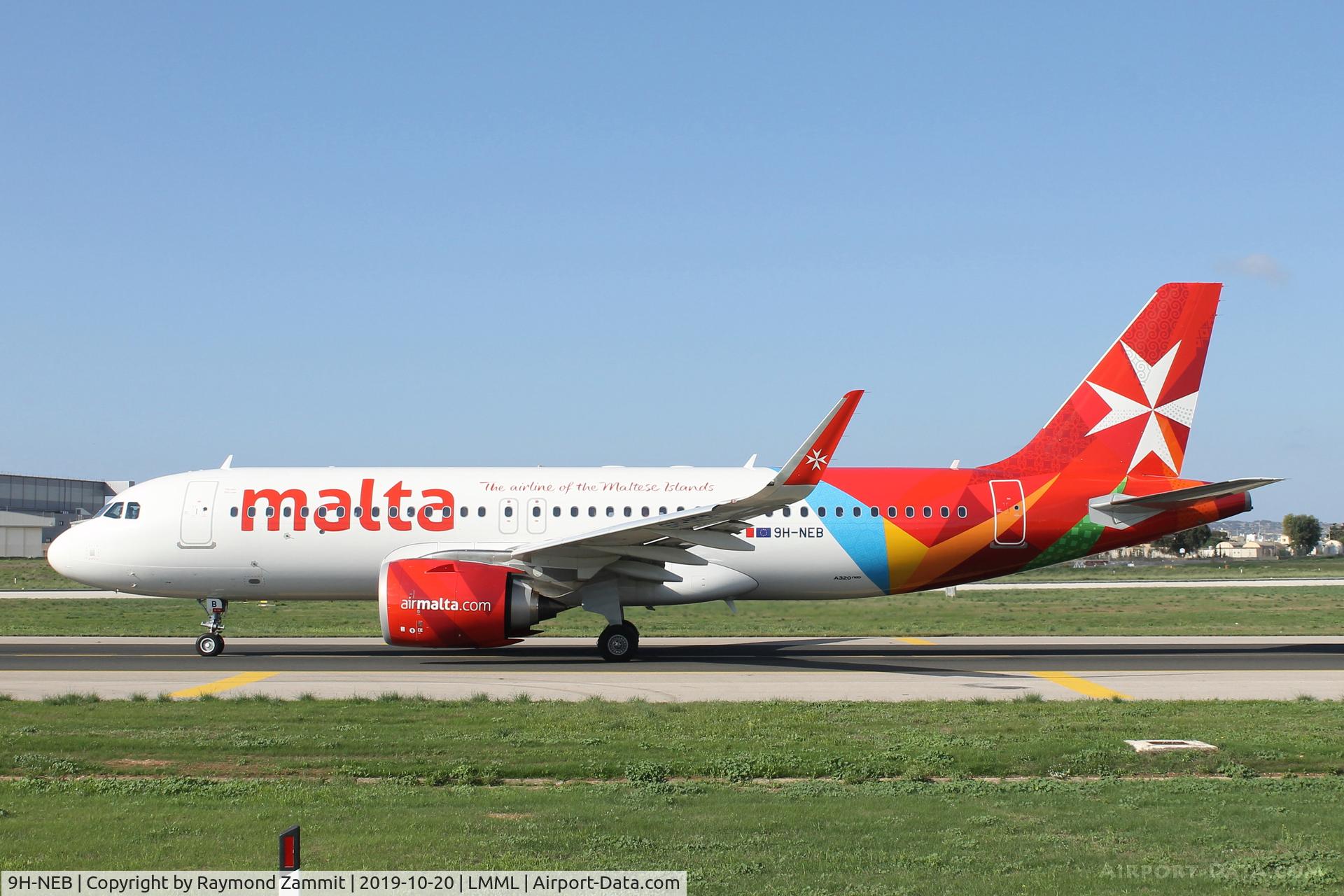 9H-NEB, 2019 Airbus A320-251N C/N 8940, A320Neo 9H-NEB Air Malta