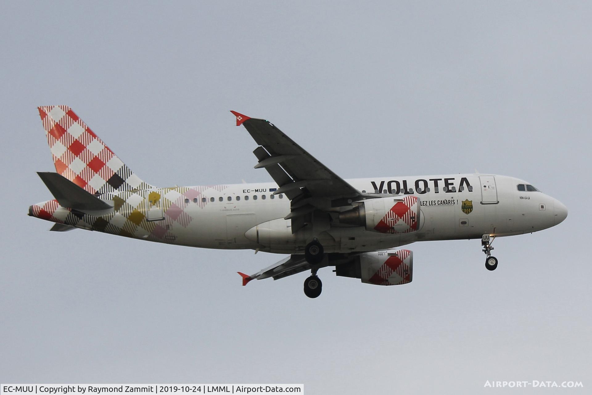 EC-MUU, 2004 Airbus A319-111 C/N 2253, A319 EC-MUU Volotea