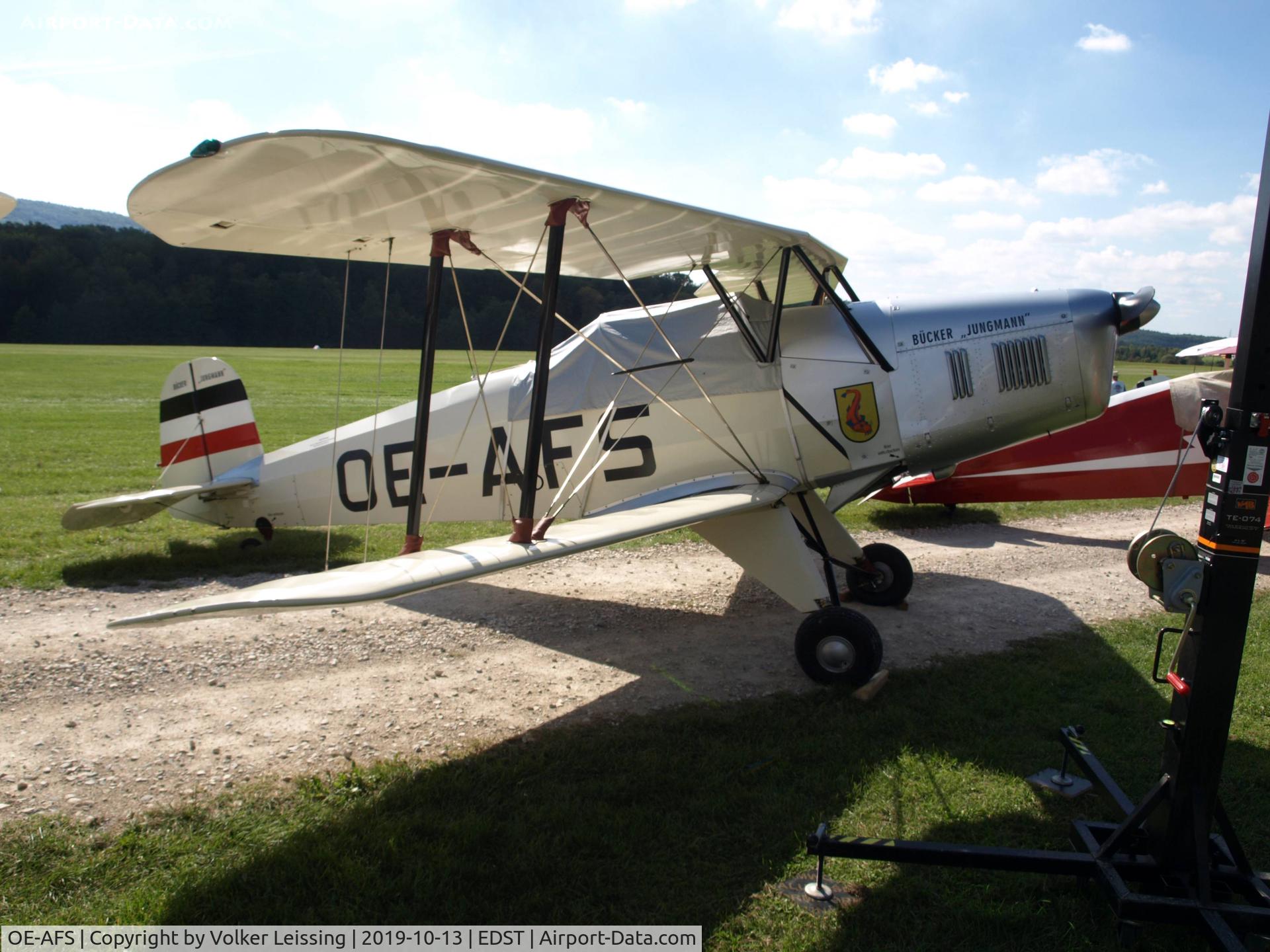 OE-AFS, 2002 SSH T-131PA Jungmann C/N 157, parking at ott19