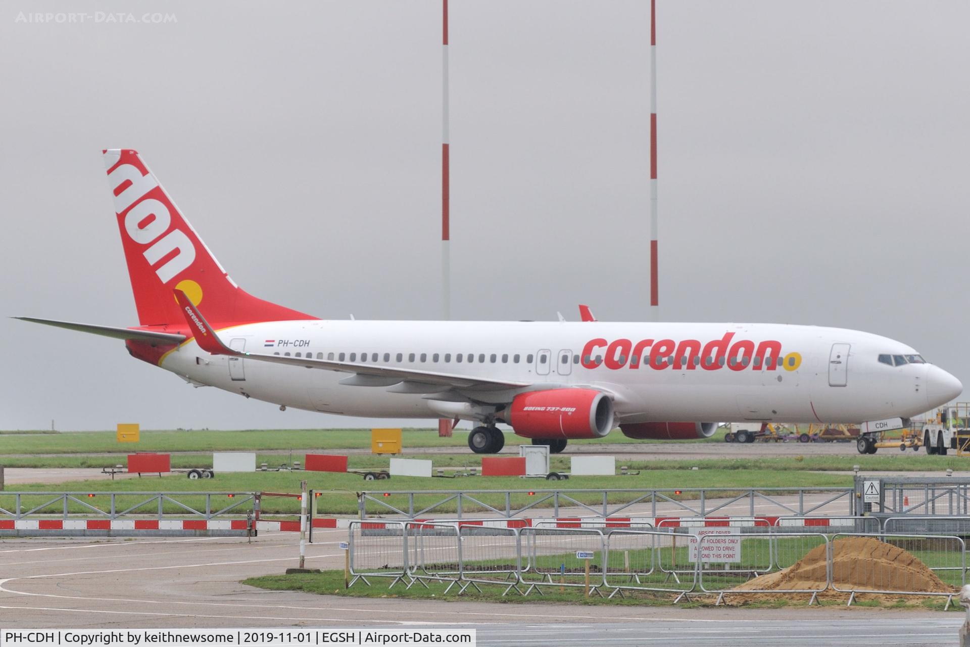 PH-CDH, 2011 Boeing 737-86J C/N 36121, Regular maintenance visitor.