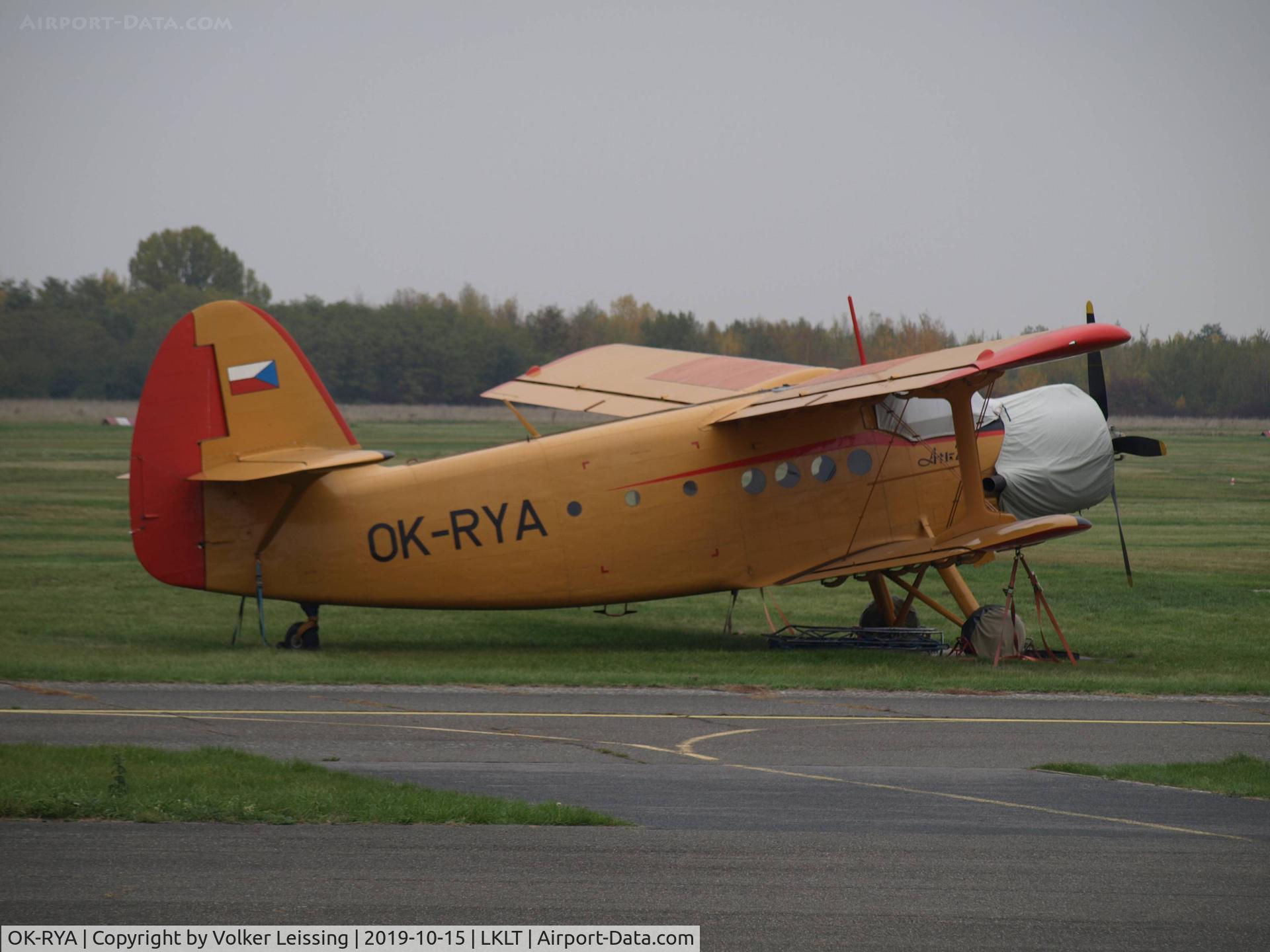 OK-RYA, 1980 Antonov An-2 C/N 1G190-04, parking