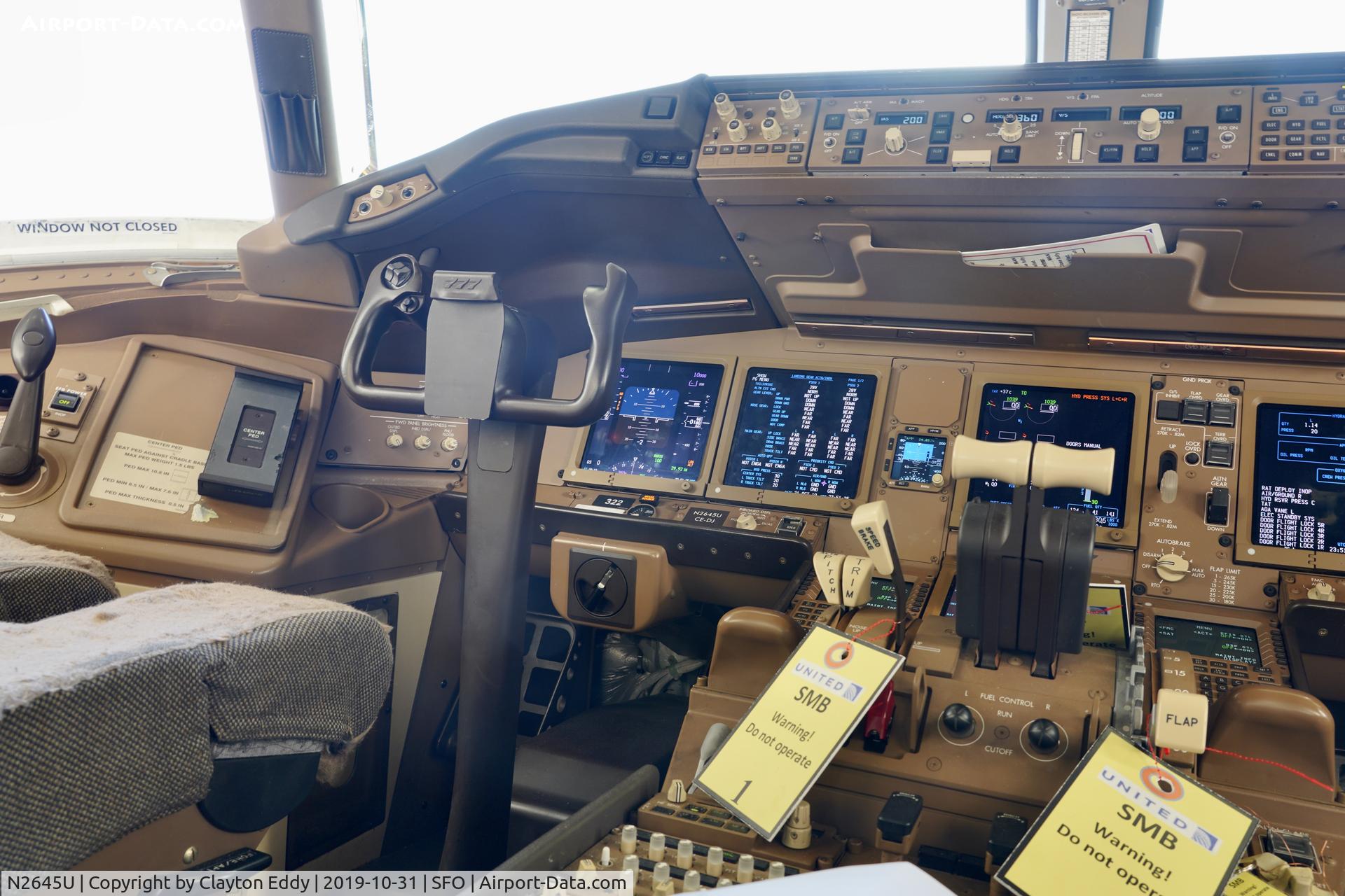 N2645U, 2017 Boeing 777-322/ER C/N 64989, SFO 2019.