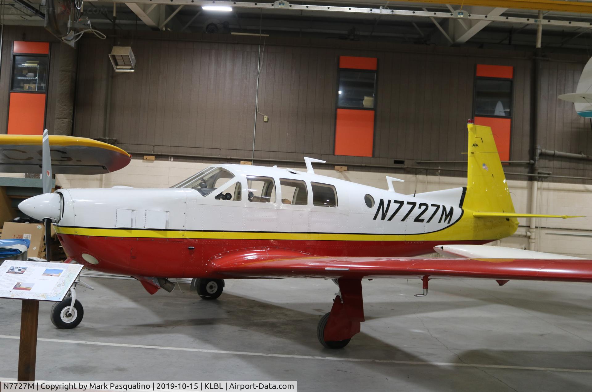 N7727M, 1969 Mooney M22 Mustang C/N 690002, Mooney M22