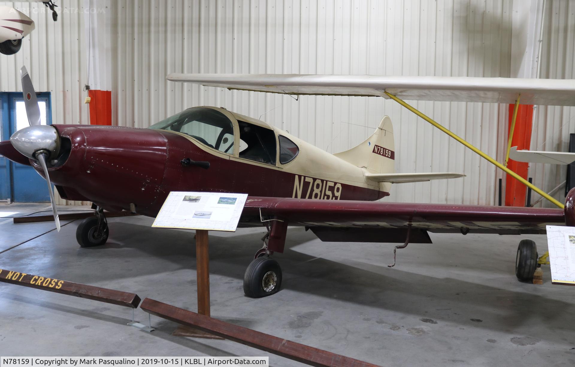 N78159, 1946 Universal Globe GC-1B Swift C/N 2159, Globe GC-1B