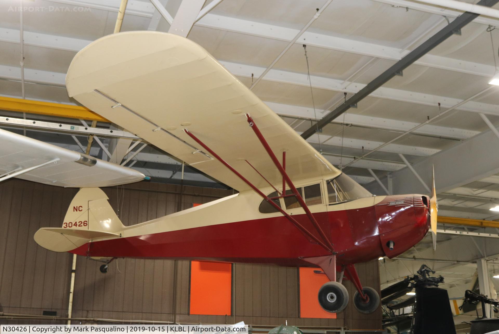 N30426, 1940 Piper J-4F C/N 4-1209, Piper J-4F