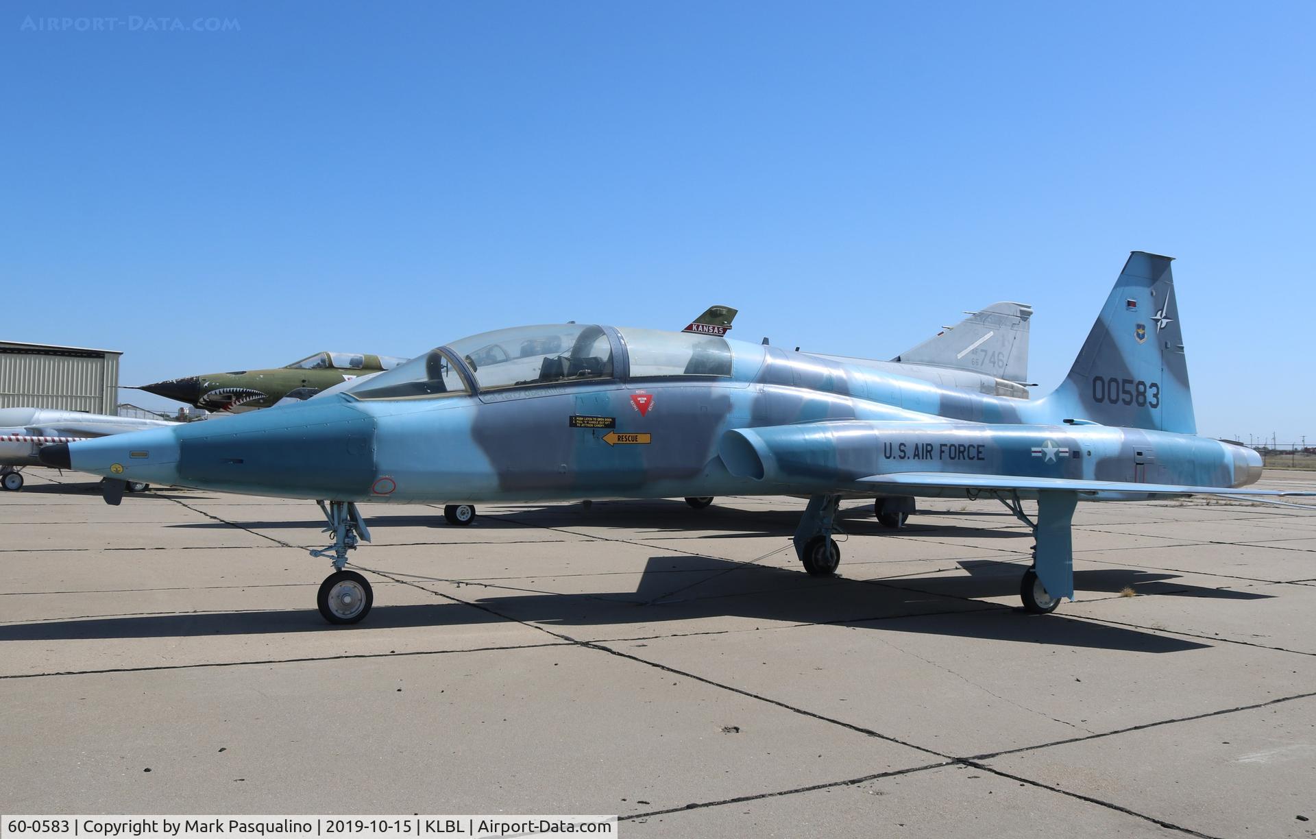60-0583, Northrop GT-38A Talon C/N N.5156, Northrop GT-38A
