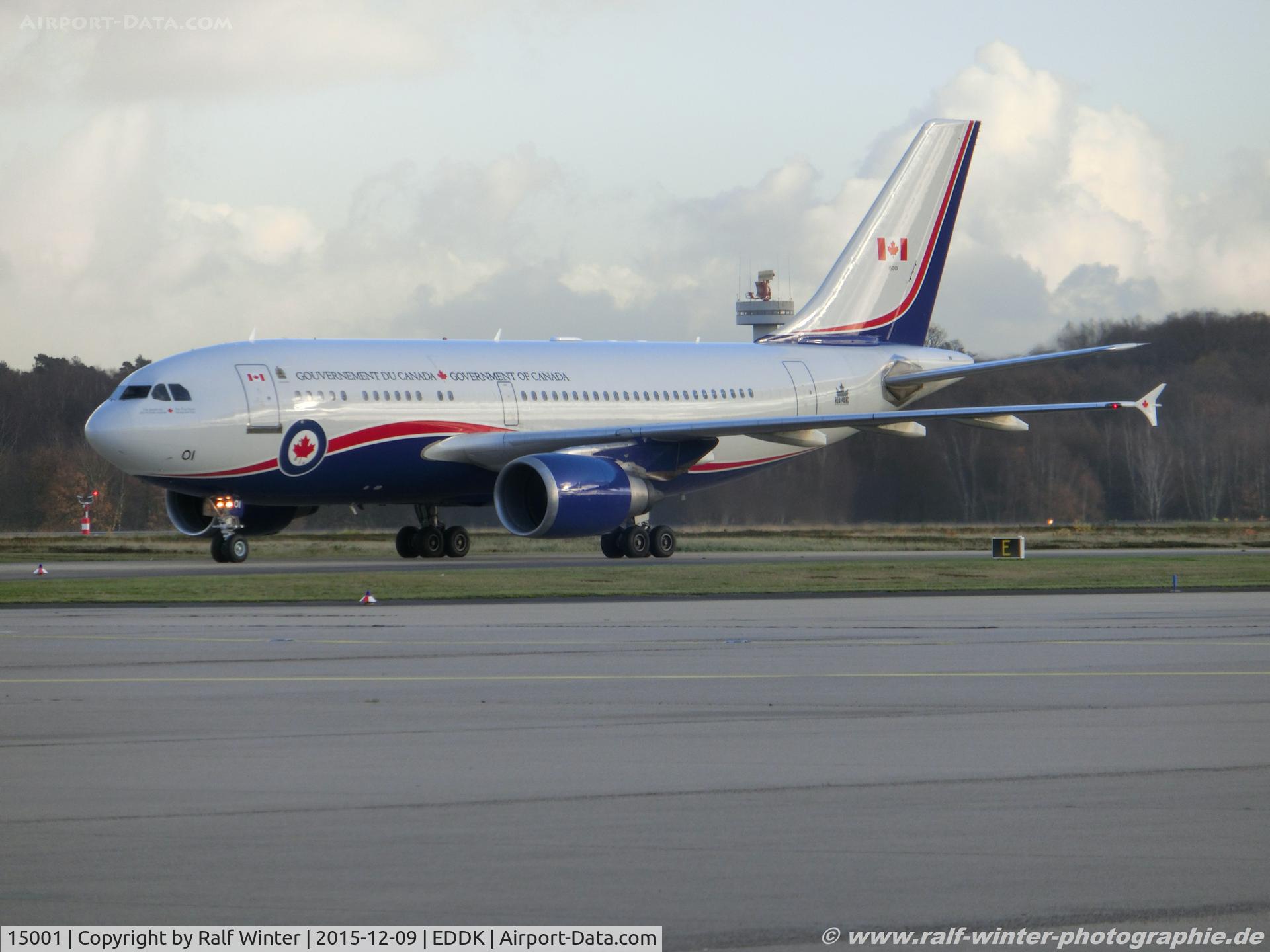 15001, 1998 Airbus CC-150 Polaris (A310-304(F)) C/N 446, Airbus A310-304F - CFC Canadian Air Force - 446 - 15001 - 09.12.2015 - CGN