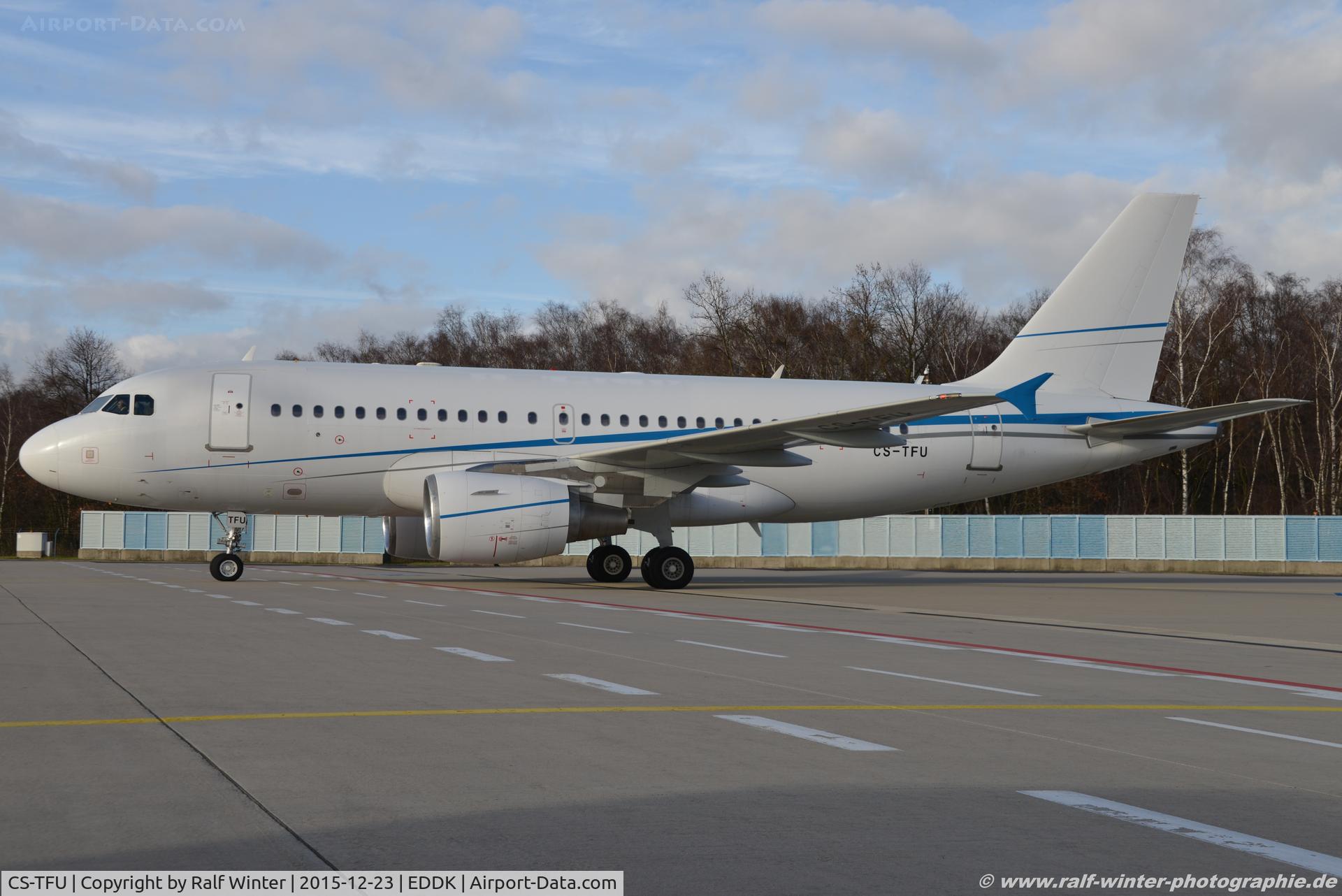CS-TFU, 2005 Airbus A319-115LR C/N 2440, Airbus A319-115LR - WHT White Airways - 2440 - CSTFU - 23.12.2015 - CGN