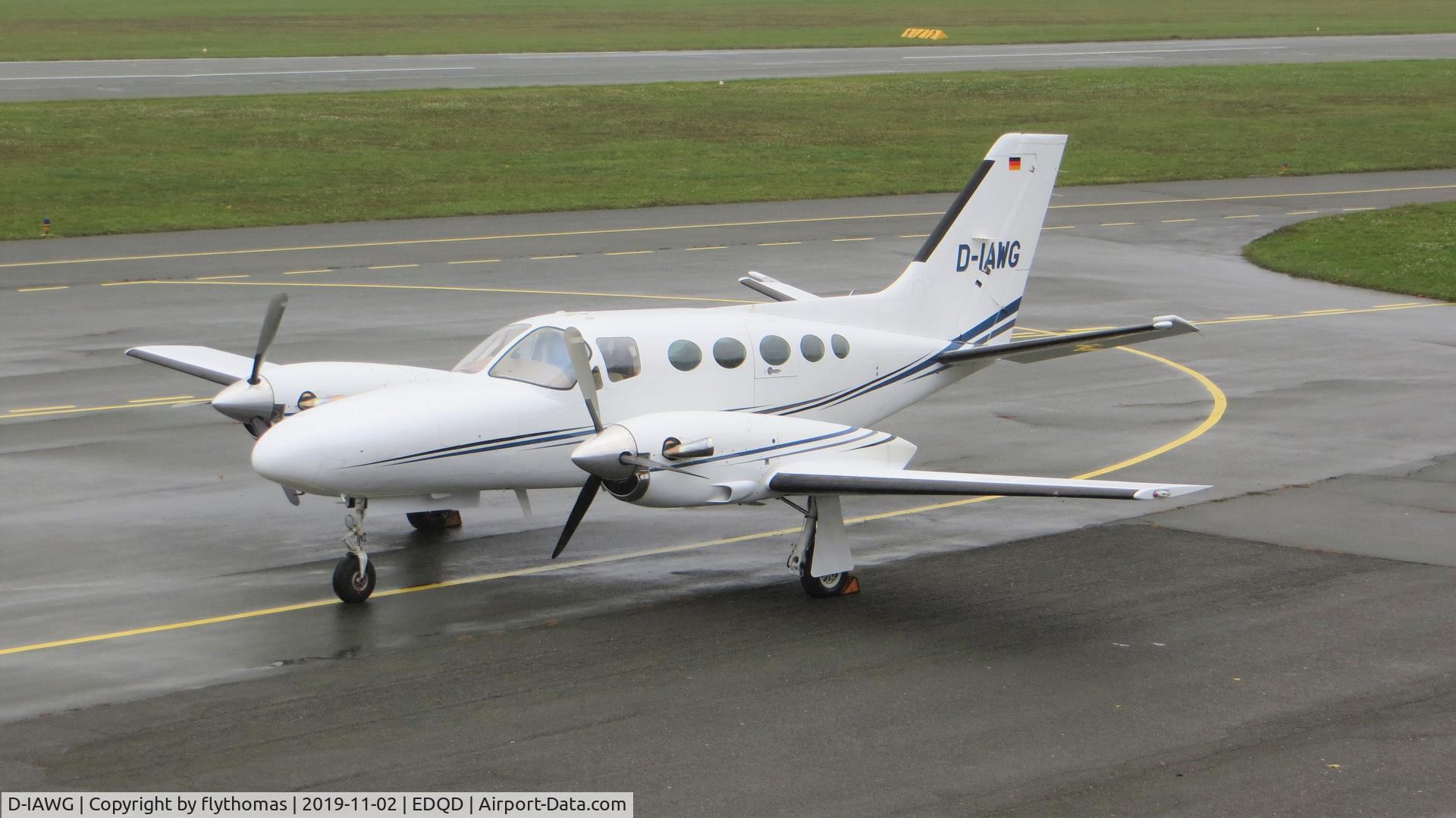 D-IAWG, 1982 Cessna 425 Conquest 1 C/N 425-0160, D-IAWG Bayreuth Airport