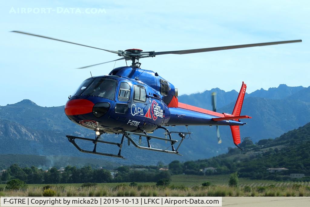 F-GTRE, Eurocopter AS-355N Ecureuil 2 C/N 9610, Landing