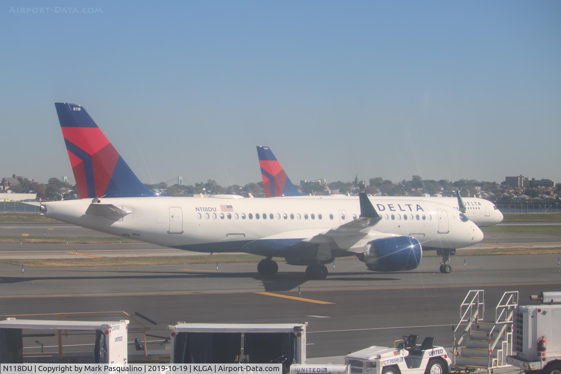 N118DU, 2019 Airbus A220-171 C/N 50037, Airbus A220-171