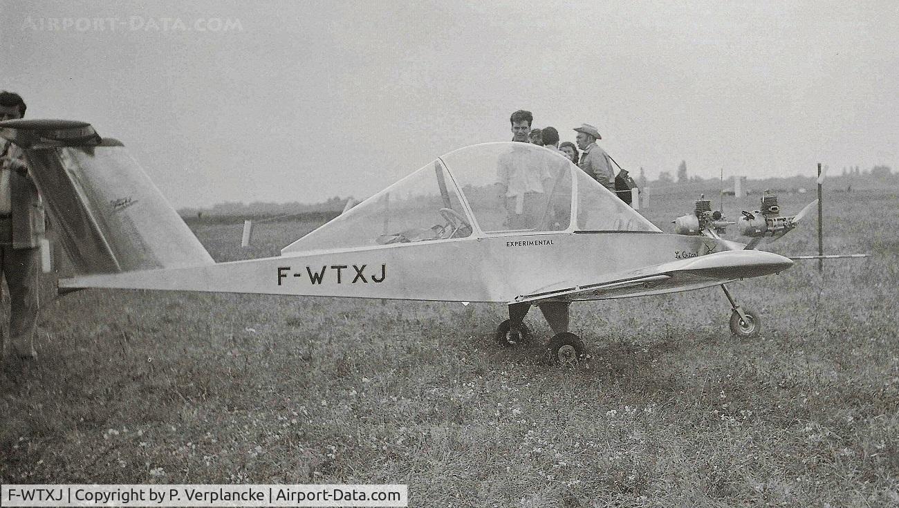 F-WTXJ, 1973 Colomban MC-10  Cri-Cri C/N 01, First flight of this prototype was in july 1973.