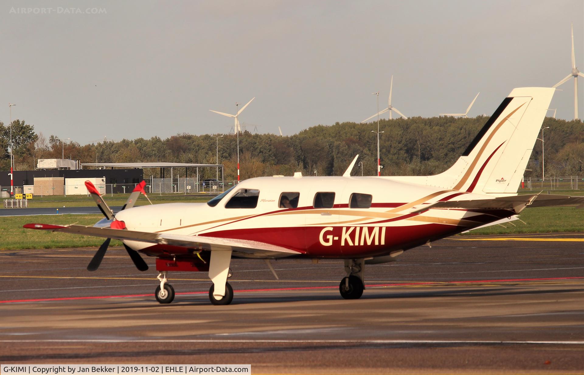 G-KIMI, 2007 Piper PA-46-500TP Malibu Meridian C/N 4697314, Lelystad Airport